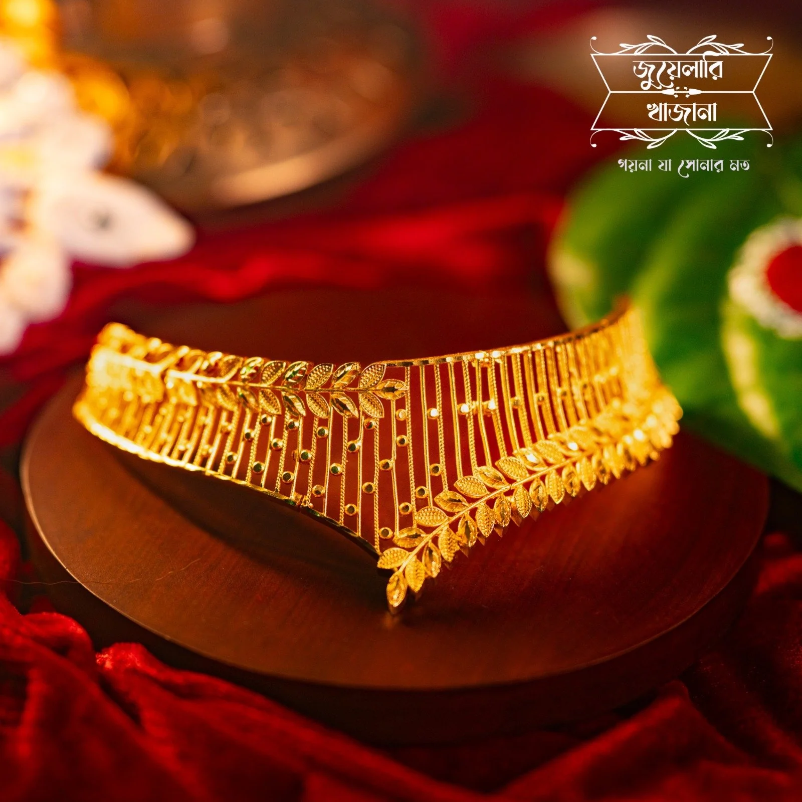 Premium Gold Plated Jagriti Choker